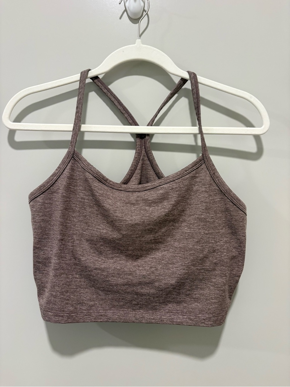 Offline Seamless Heathered Tan Crop Bralette - Women Intimates
